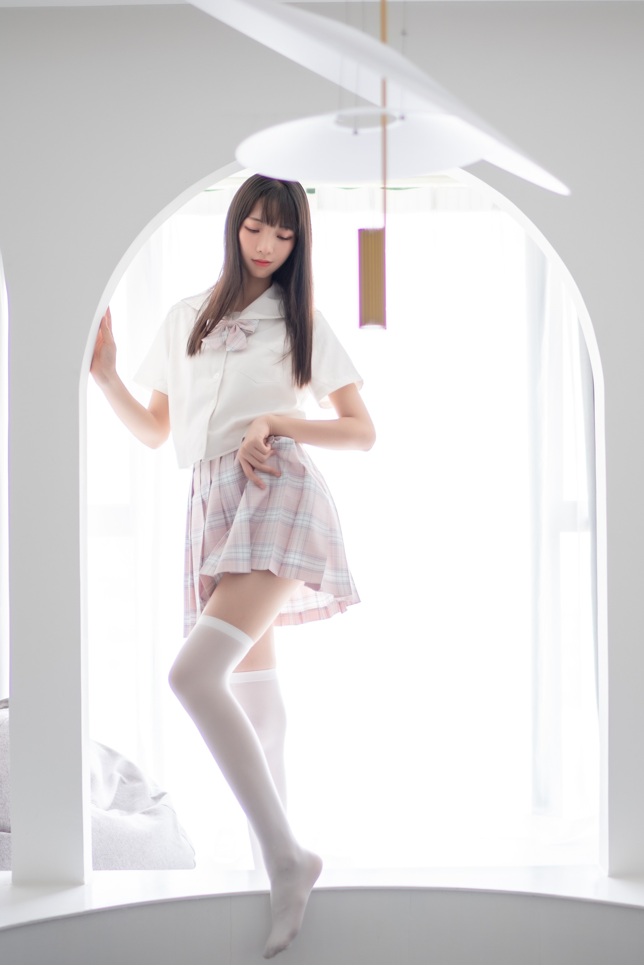 西瓜少女 西呱呀呀呀 - NO.028 西瓜少女(西呱呀呀呀) JK校服2[39P]-XikXak
